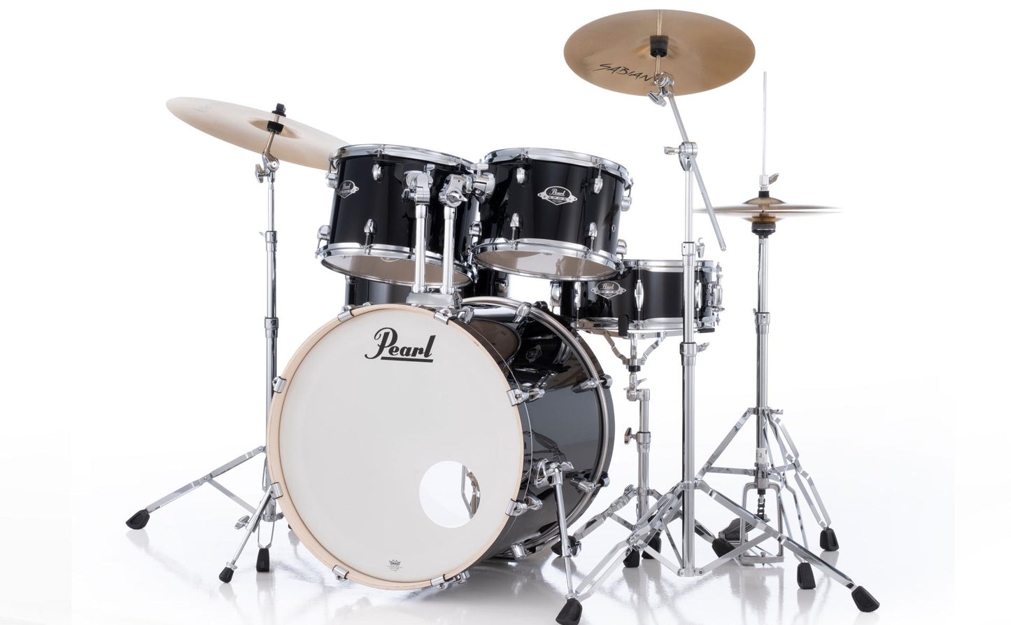 Pearl - Export Series Drums 22-10-12-16-14 + Hardware + Sabian Cymbals