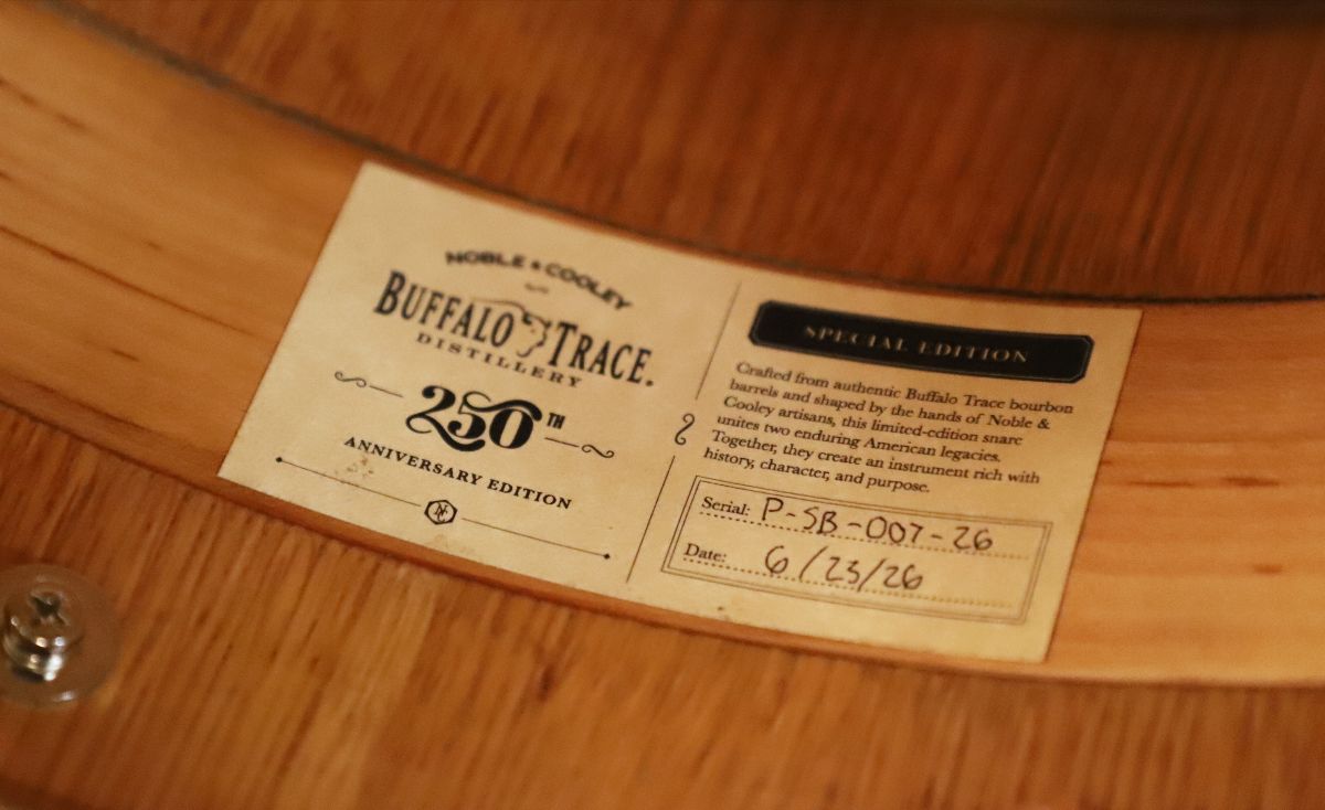 Noble and Cooley - Buffalo Trace 250th Anniversary Snare