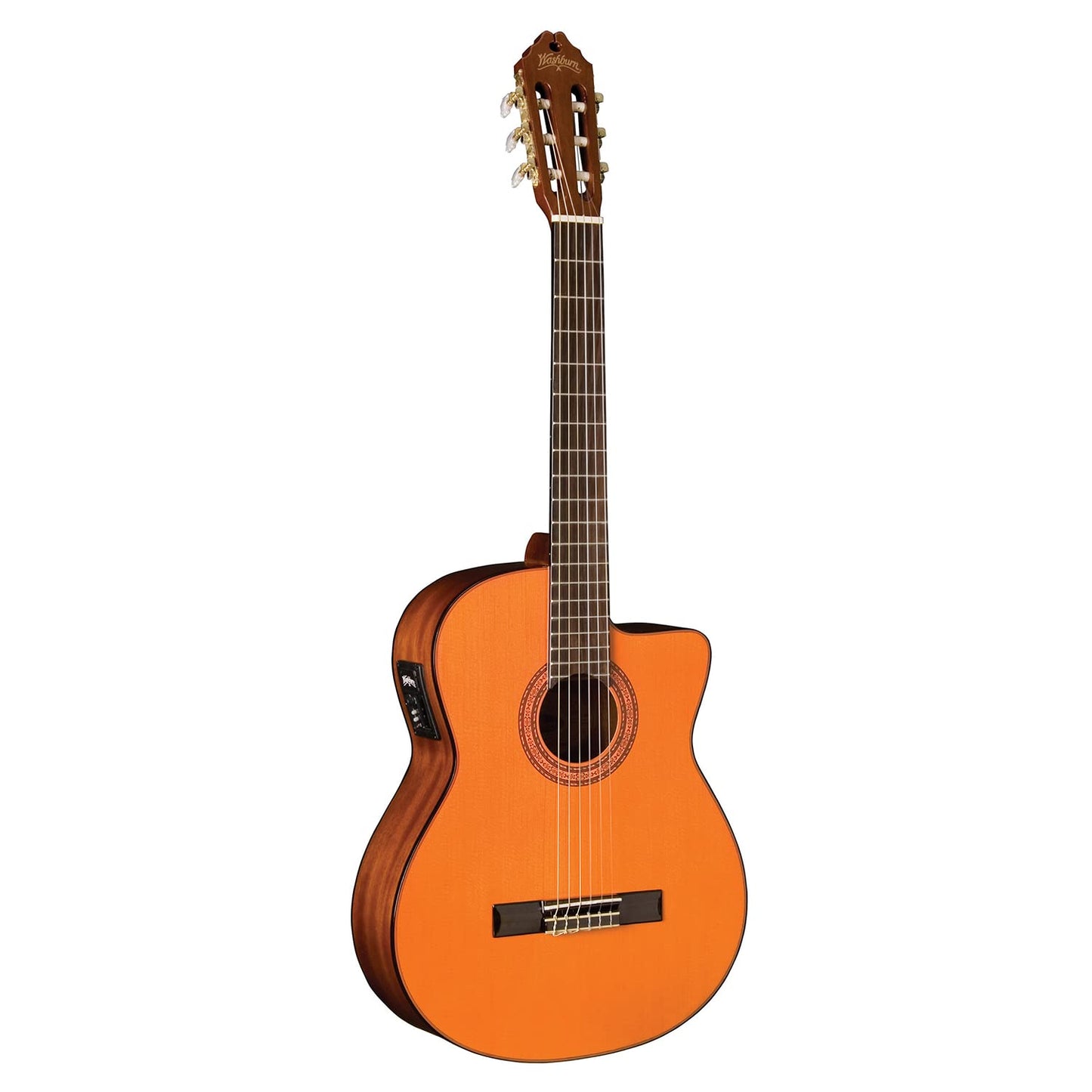 Washburn - C5CE Classical Nylon String Acoustic-Electric Guitar