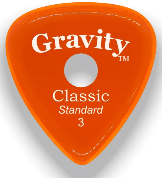 Gravity Picks - 3mm Orange Guitar Pick