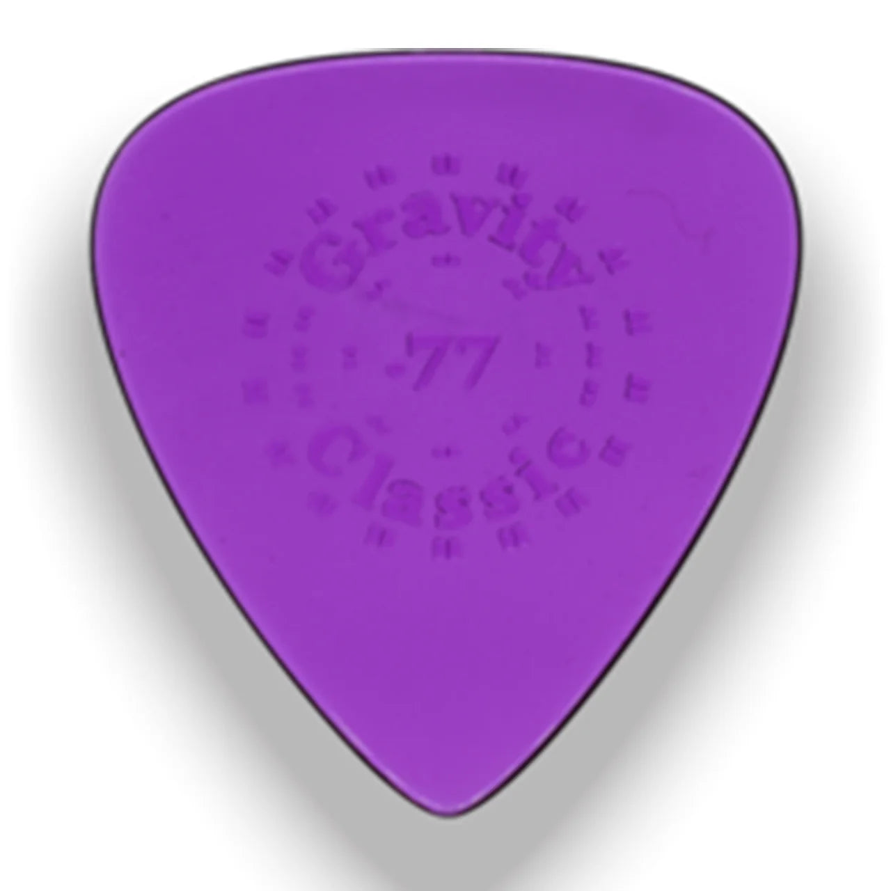 Gravity Picks - Purple Guitar Polished Pick