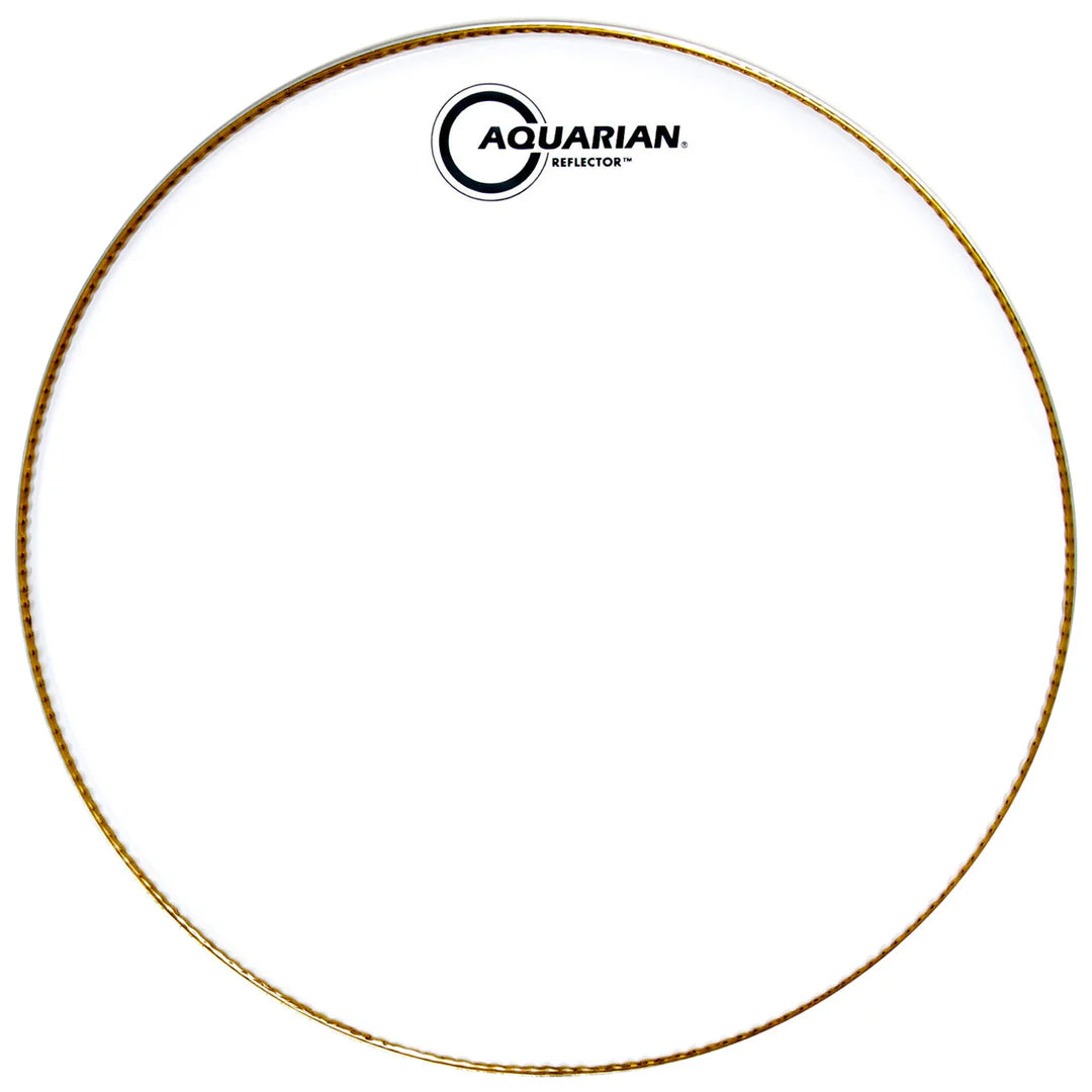Aquarian Drumheads - Tom Pack Ice White Reflector Drumheads