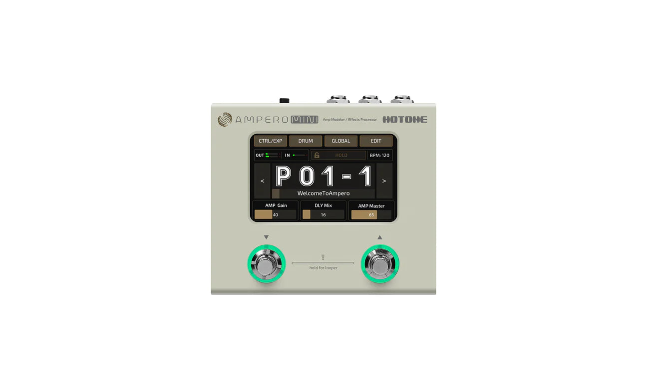 Hotone - Ampero Mini Effects Pedal White