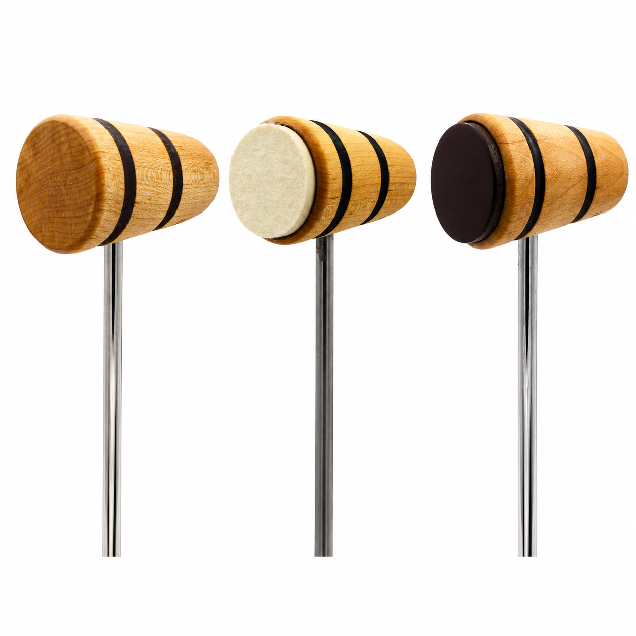 Low Boy - Variety Bundle Beater Set (Standard, Felt, Leather)