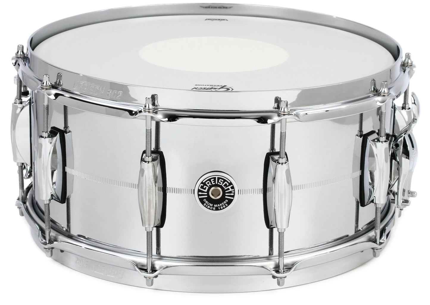Gretsch - Brooklyn Chrome Over Steel Snare Drum 6.5 x 14 inch