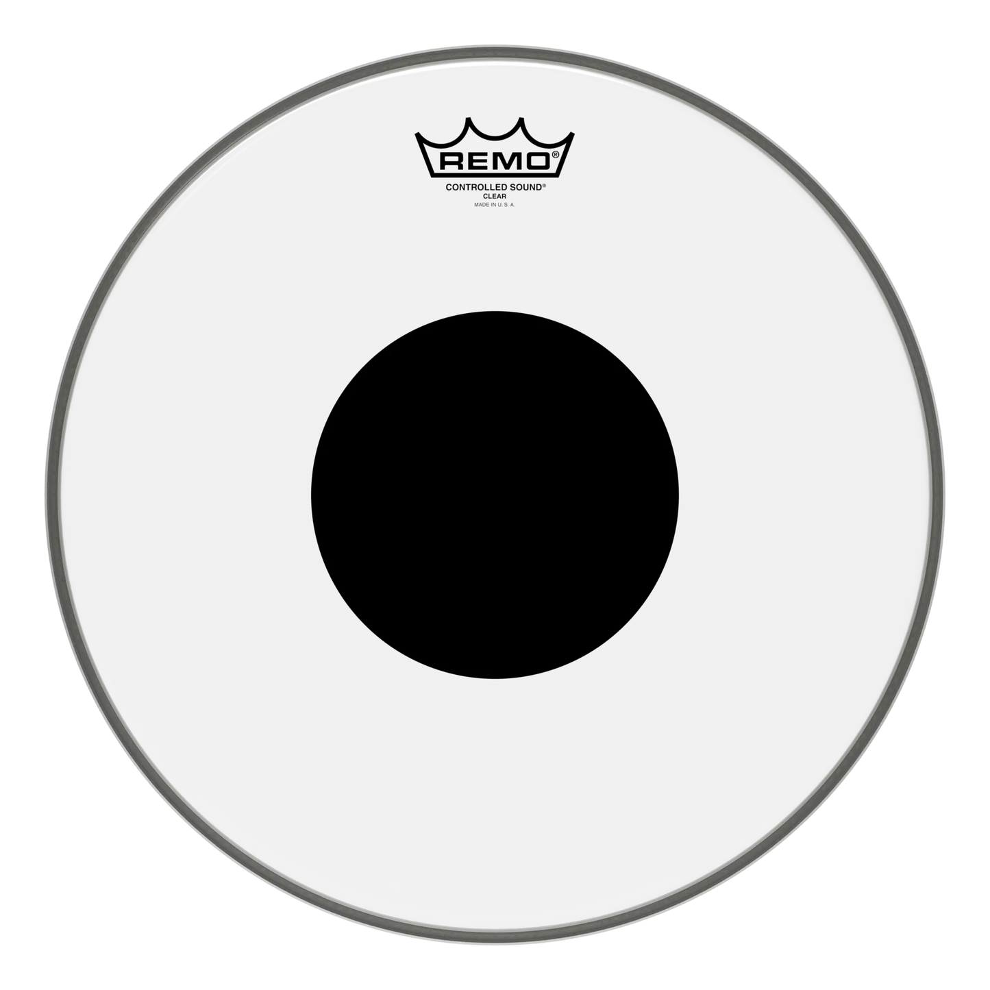 Remo - Controlled Sound Clear Black Dot Drumhead
