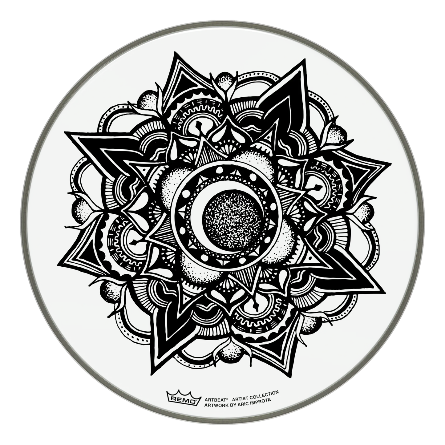 Remo - Artbeat Artist Collection Emperor “Nocturnal Bloom” Drumhead