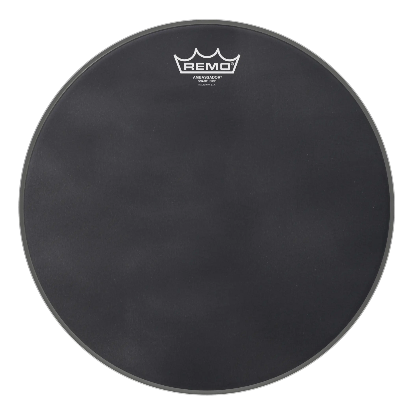 Remo - Ambassador Black Suede Snare Side Drumhead