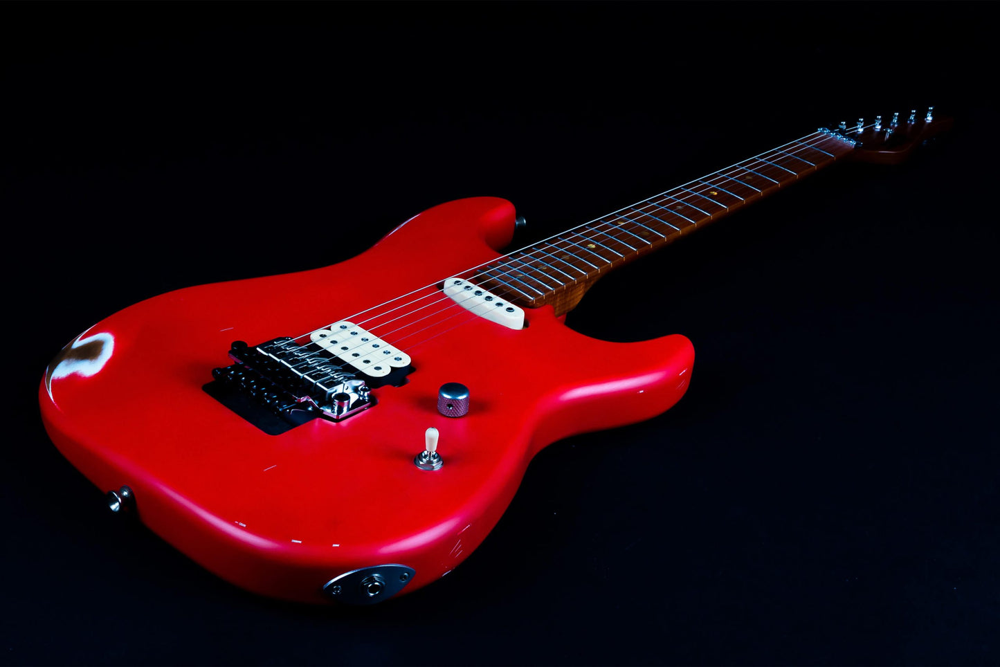 Jet Guitars - JS-850 FR Red Relic Electric Guitar