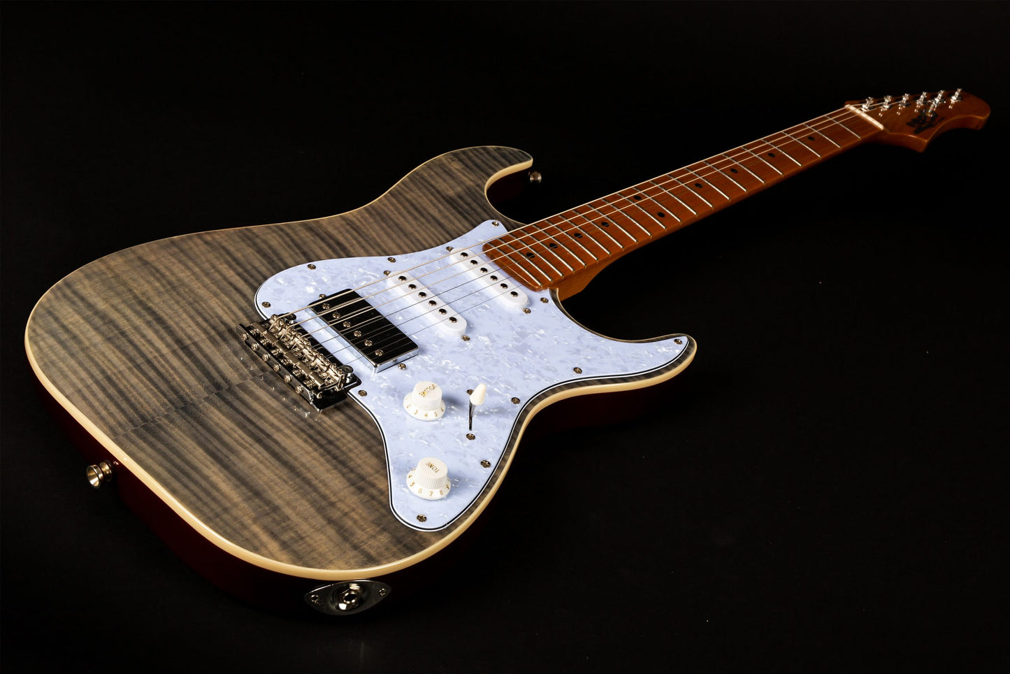 Jet Guitars - JS-450 Transparent Black Electric Guitar