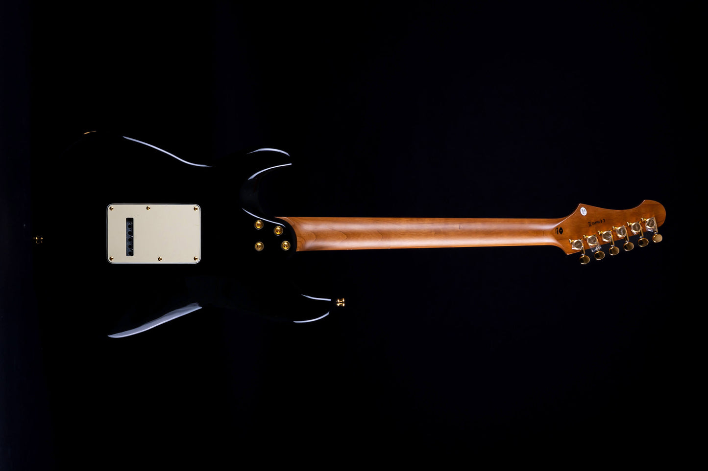 Jet Guitars - JS-480 Black and Gold Electric Guitar