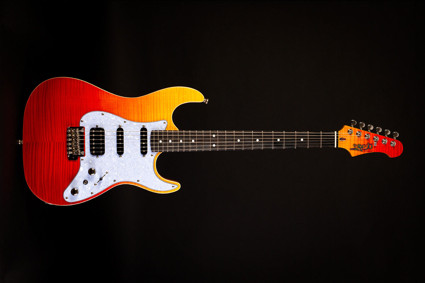 Jet Guitars - JS-600 Transparent Red