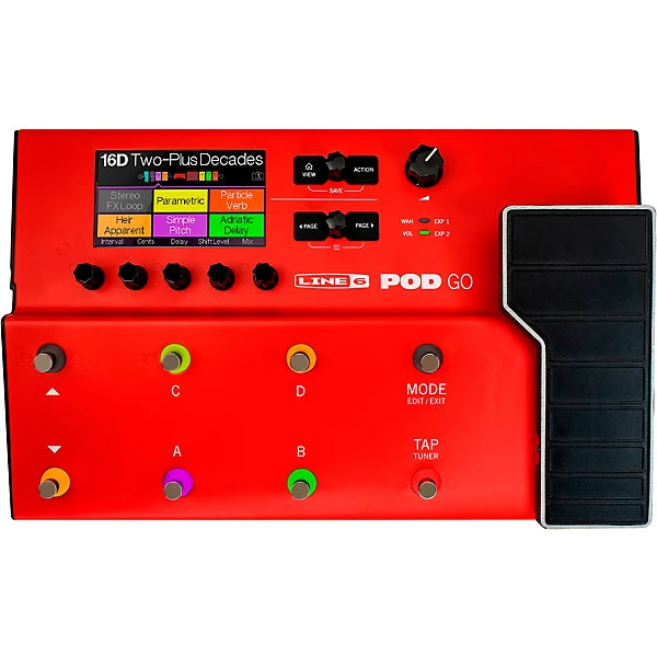 Line 6 - Pod Go Red Limited Edition – SOUNDBOX Line 6 - Pod Go Red Limited Edition – SOUNDBOX