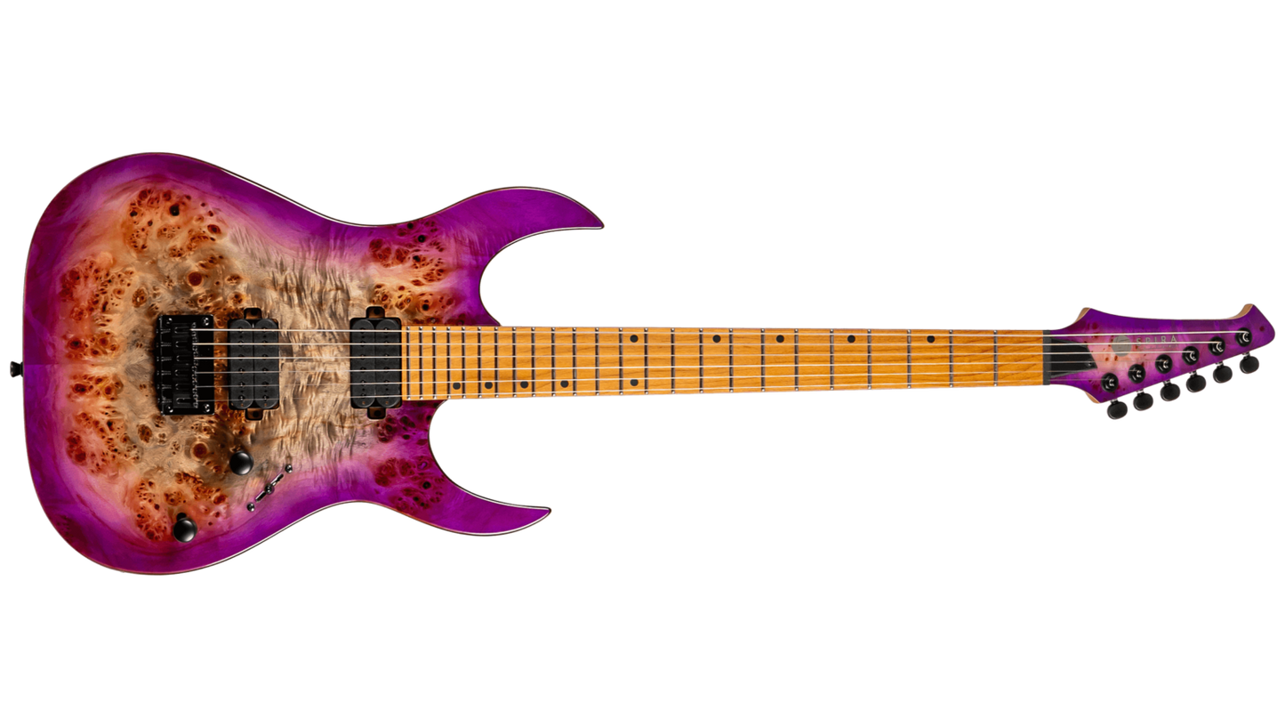 Spira Guitars - S-450 TPP Transparent Purple Electric Guitar