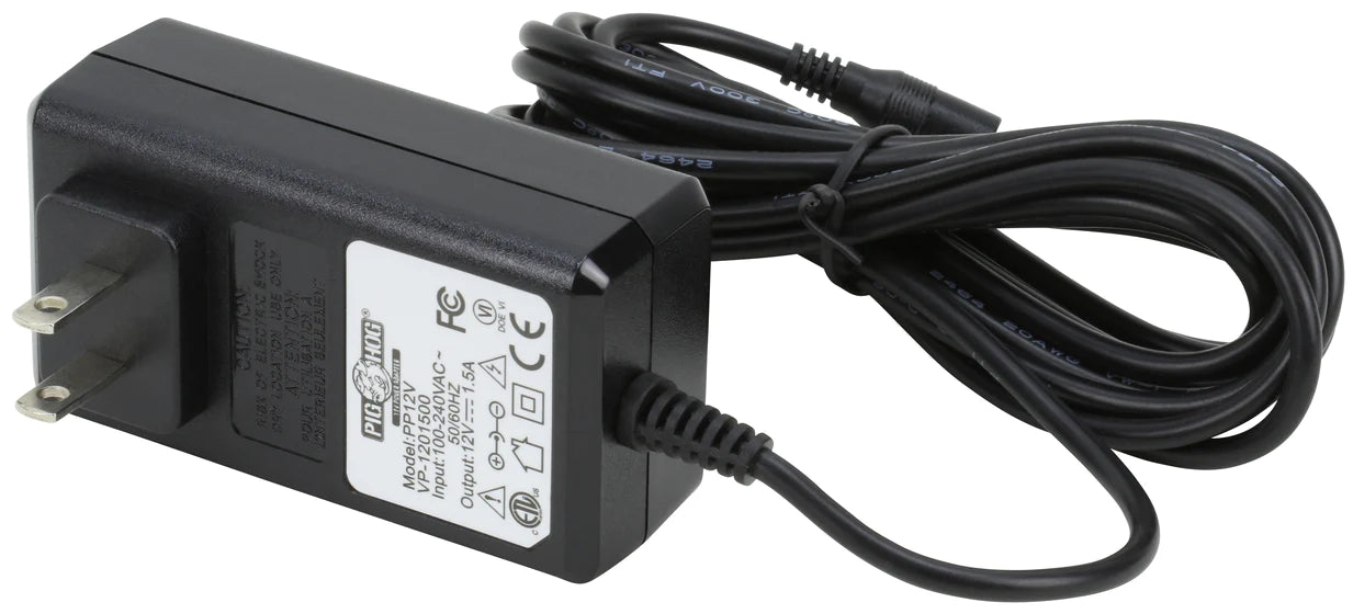Pig Hog - Pig Power 12v 1500MA Power Supply