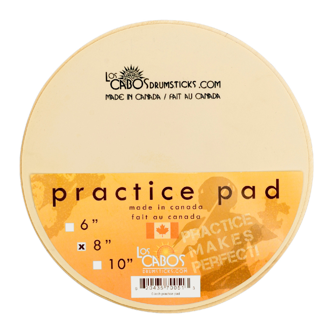 Los Cabos Drumsticks - Mountable Practice Pad