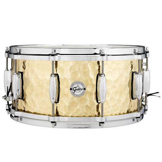 Gretsch - Hammered Brass Snare Drum 14x6.5