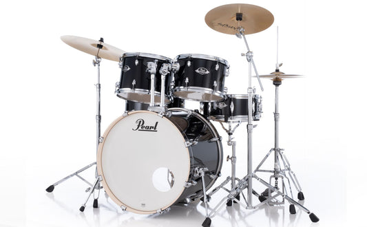 Pearl - Export Series Drums 22-10-12-16-14 + Hardware + Sabian Cymbals