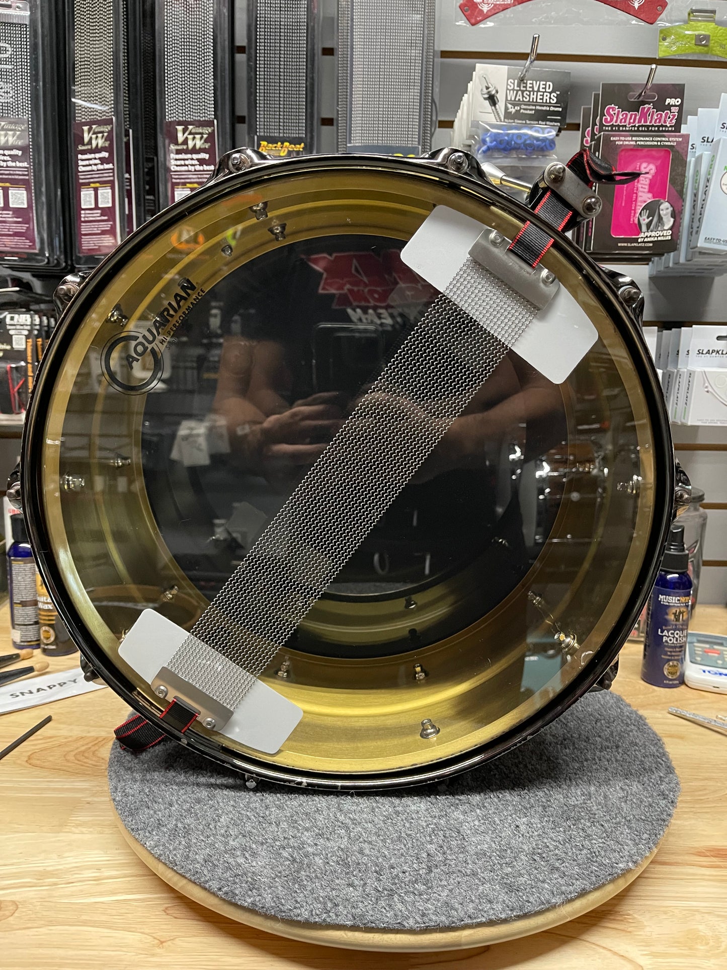 Vertical - Brass Snare 6.5 x 14 (used)