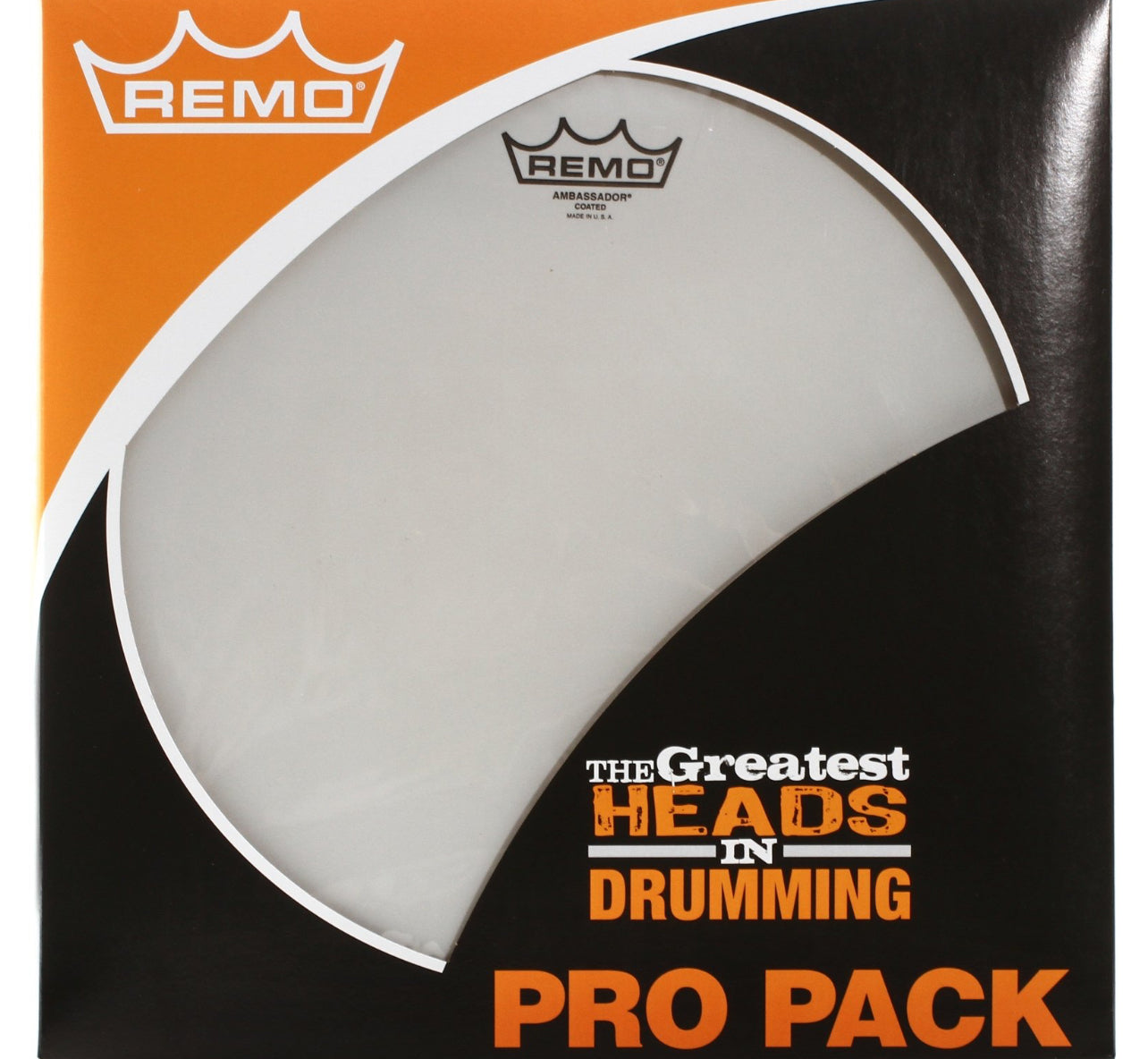 Remo - Ambassador Coated 2-piece Snare Drum Propack