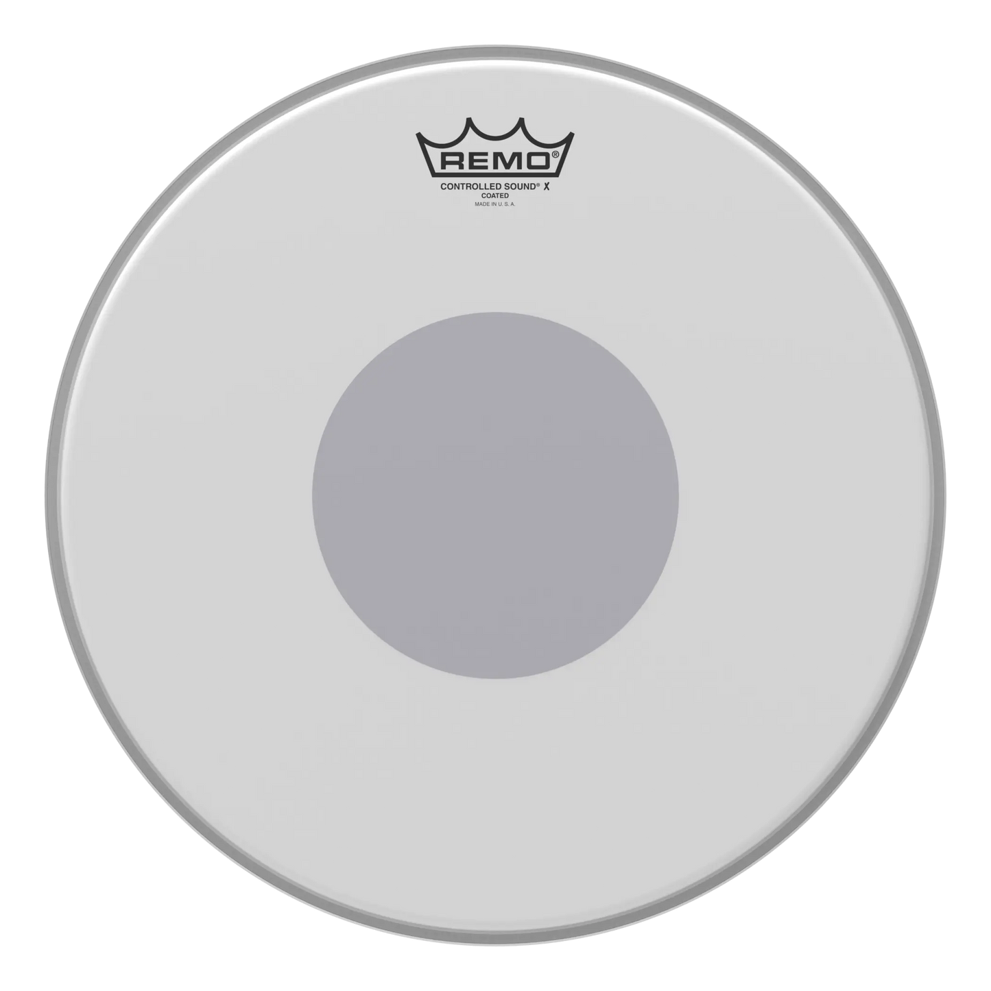 Remo - Controlled Sound X Coated Black Dot Drumhead