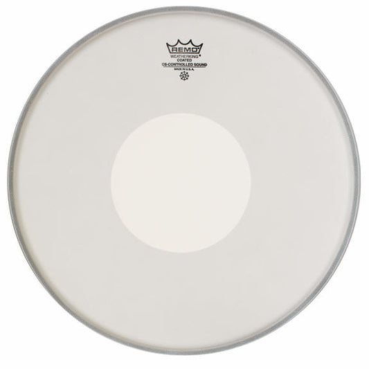 Remo - Controlled Sound Coated White Dot Drumhead