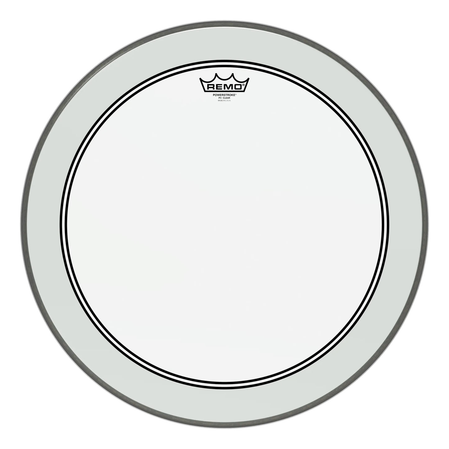 Remo - Powerstroke 3 Clear Bass Drumhead with 2.5 Impact Patch