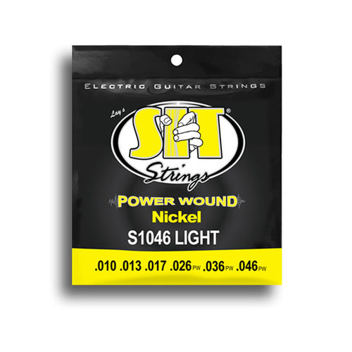 SIT Strings - Power Wound Nickel Electric Guitar Strings