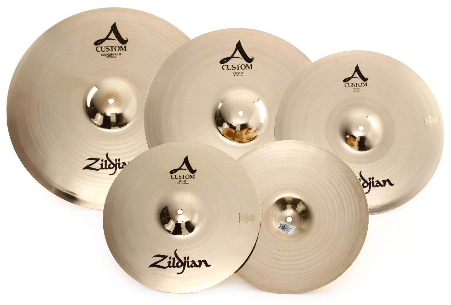 Zildjian - A Custom 4-piece Cymbal Pack