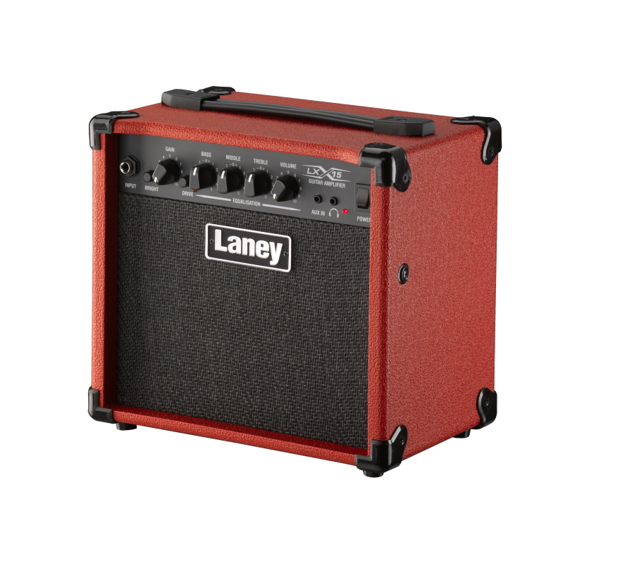 Laney - LX15 2 x 5-inch 15-watt Combo Amp - Red