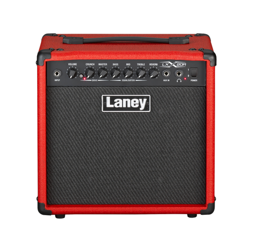 Laney - LX20 8-inch 20-watt Electric Guitar Combo Amp - Red