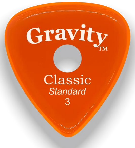 Gravity Picks - 3mm Orange Guitar Pick