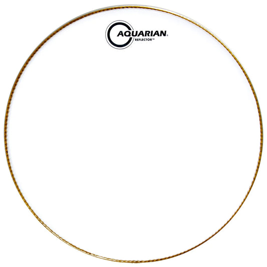 Aquarian Drumheads - Tom Pack Ice White Reflector Drumheads