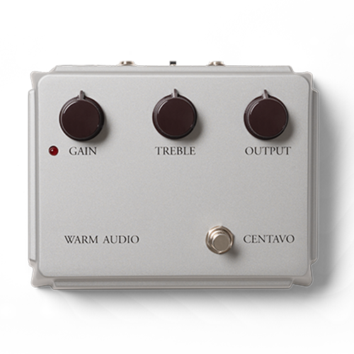 Warm Audio - Centavo Limited Edition Silver Overdrive Pedal