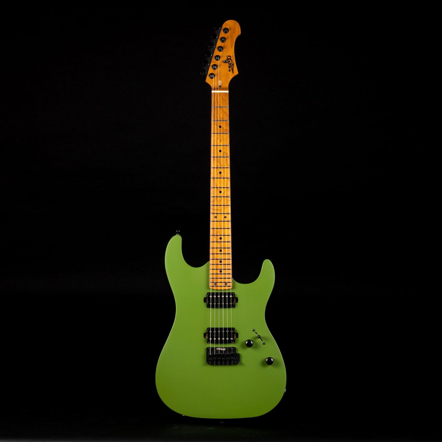Jet Guitars - JS-500 Matte Green Electric Guitar