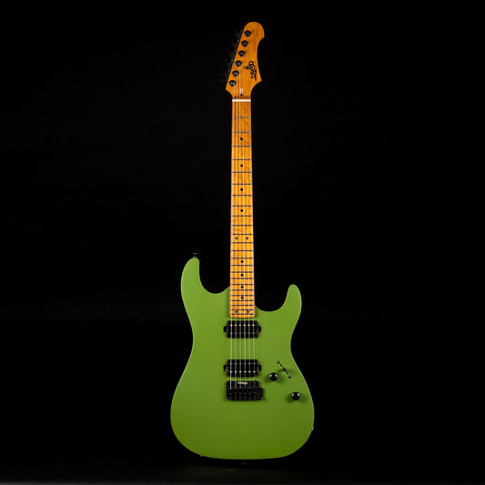 Jet Guitars - JS-500 Matte Green Electric Guitar