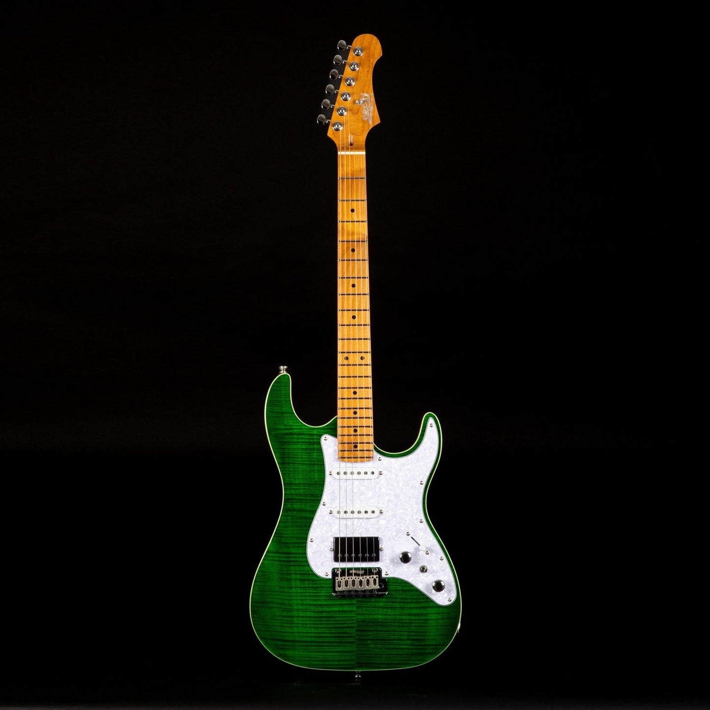 Jet Guitars - JS-600 Transparent Green Electric Guitar