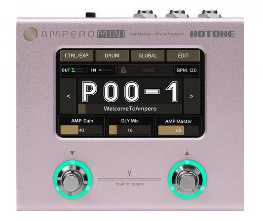 Hotone - Ampero Mini Effects Pedal Purple