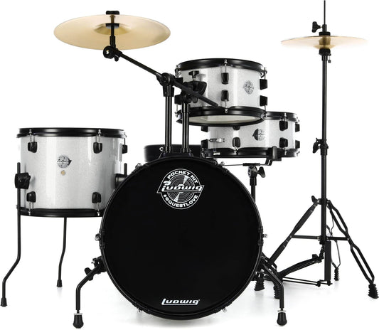 Ludwig - Pocket Kit Drum Set - White Sparkle