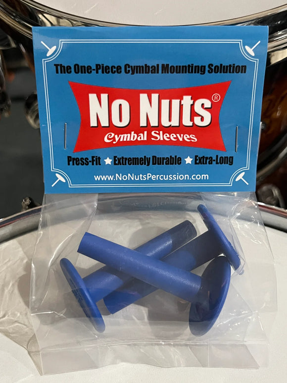 No Nuts - Cymbal Sleeves Blue (Set of 3)