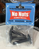 No Nuts - Cymbal Sleeves Black (Set of 3)