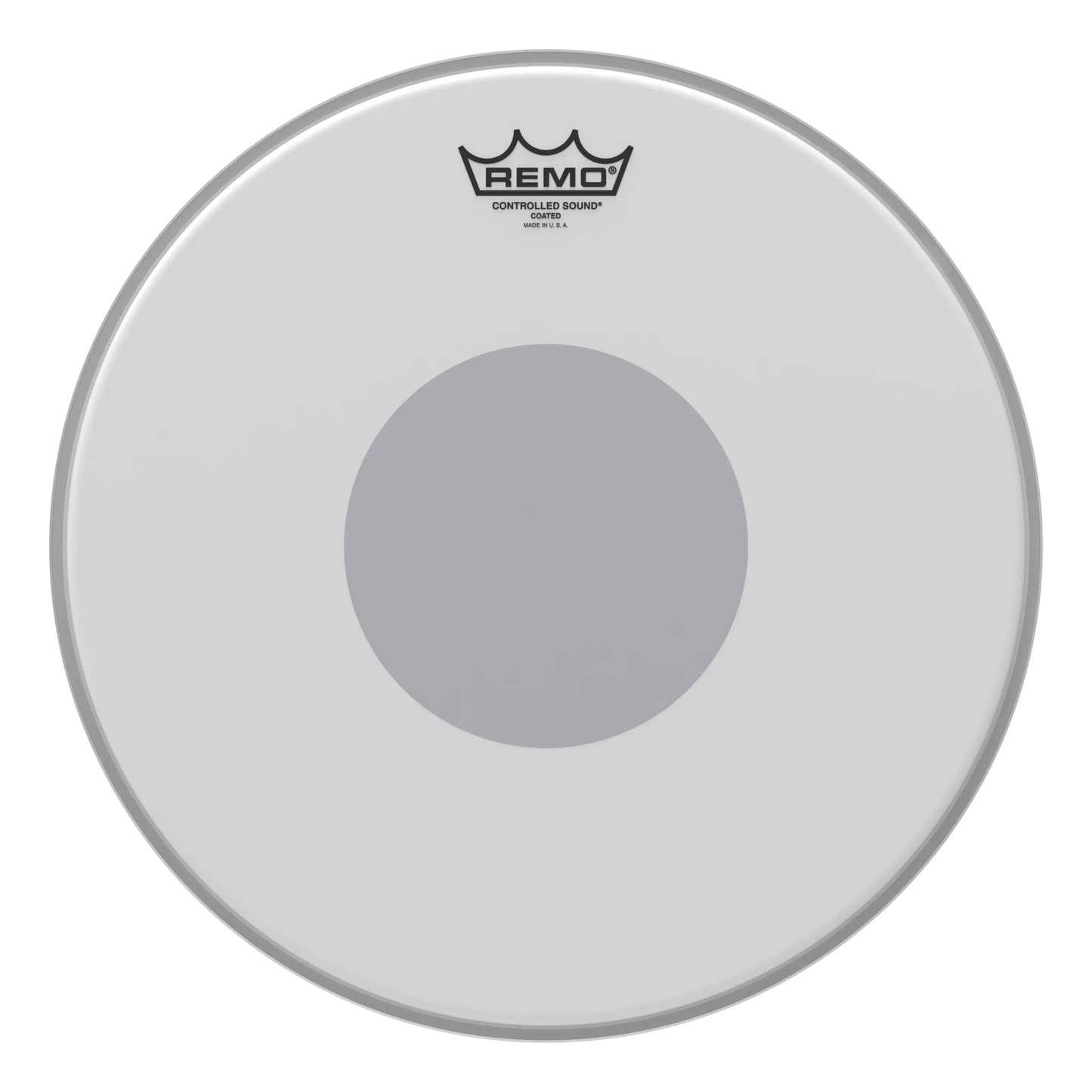 Remo - Controlled Sound Coated Black Dot Drumhead