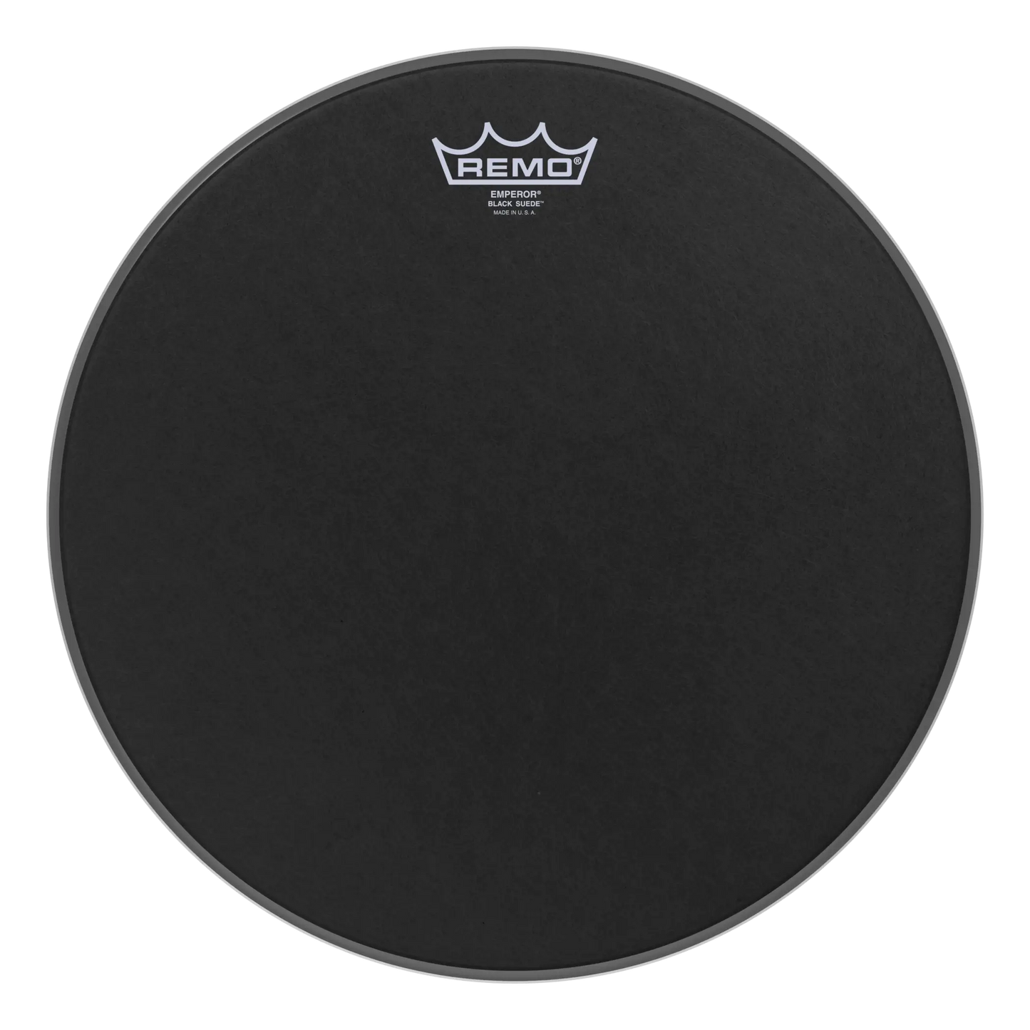 Remo - Emperor Black Suede Drumhead