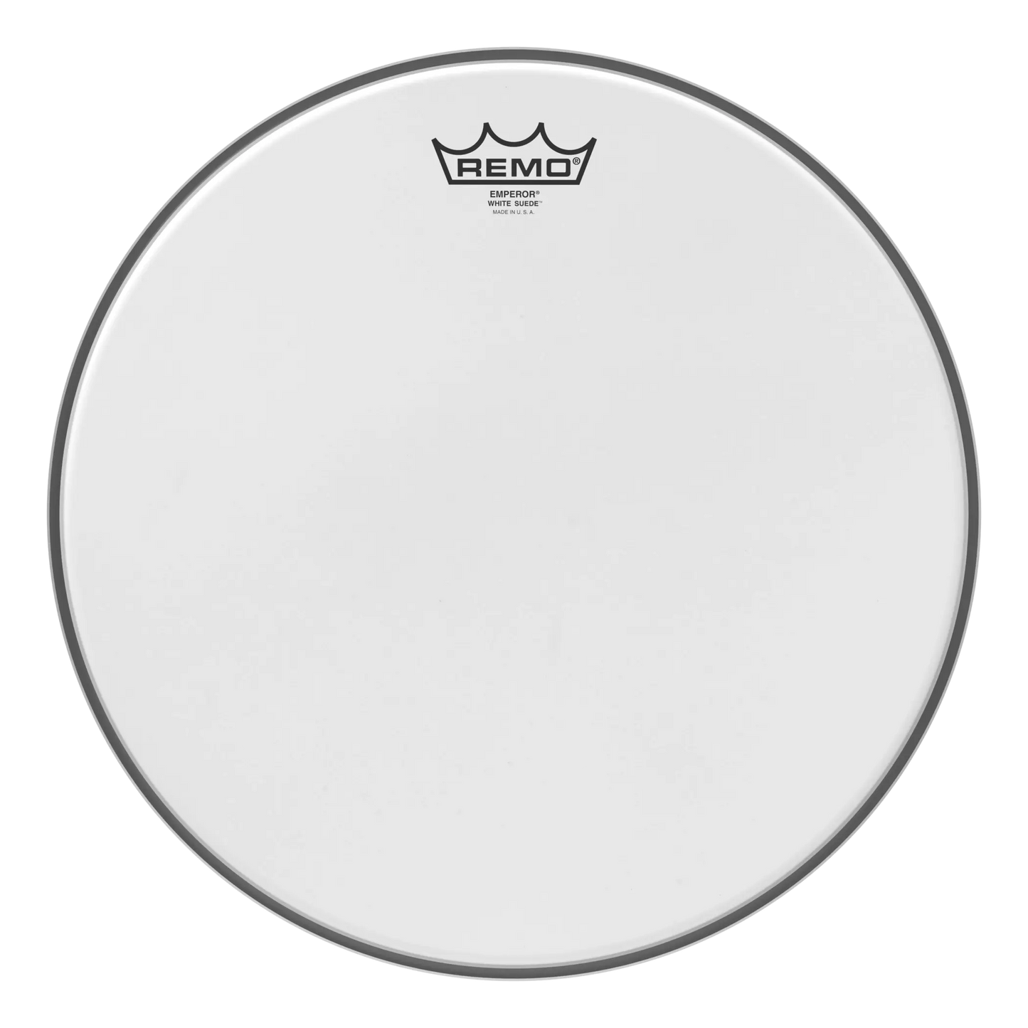 Remo - Emperor White Suede Drumhead