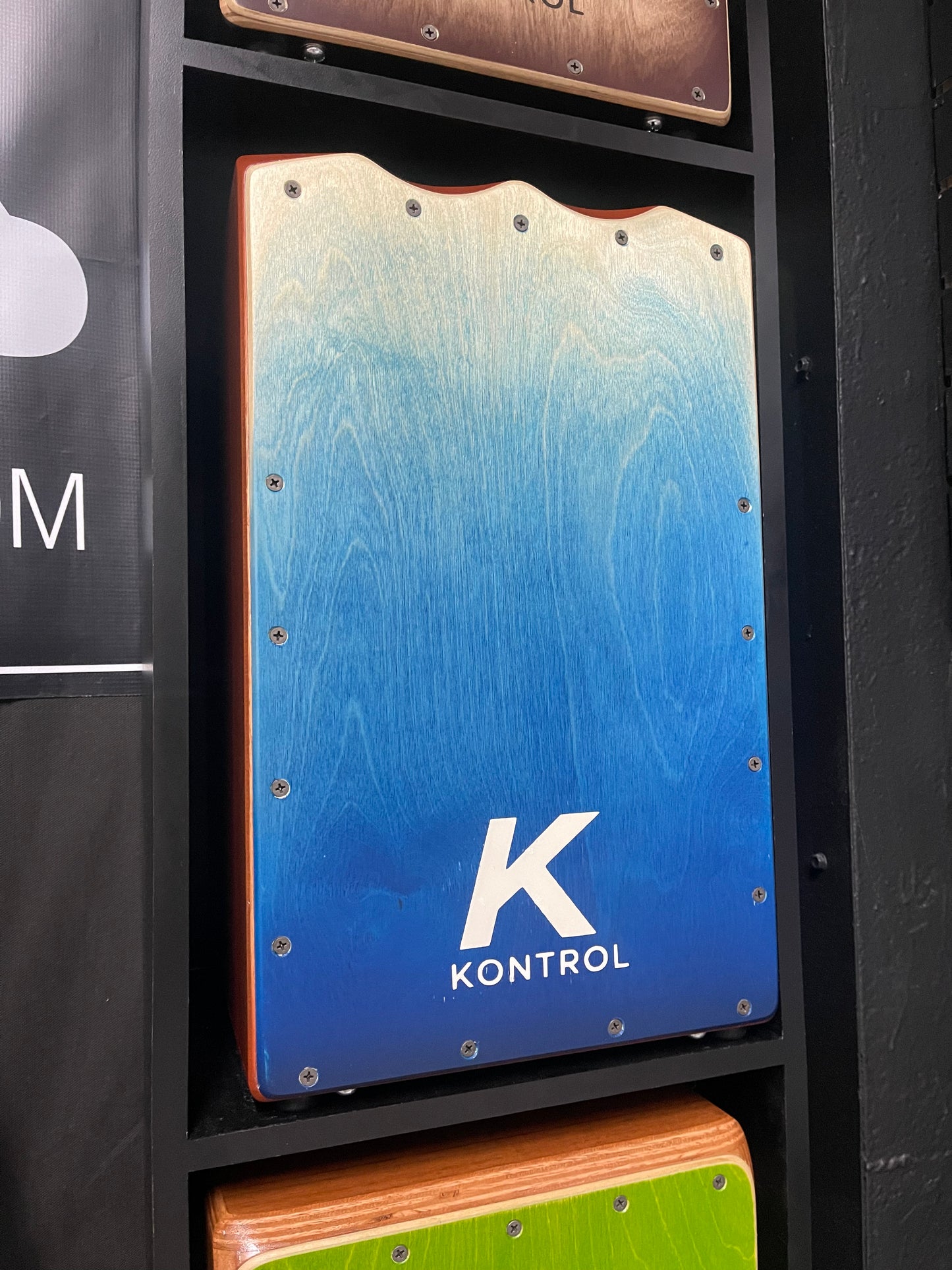 Kontrol - Handmade Prime Cajon Ocean Blue Fade