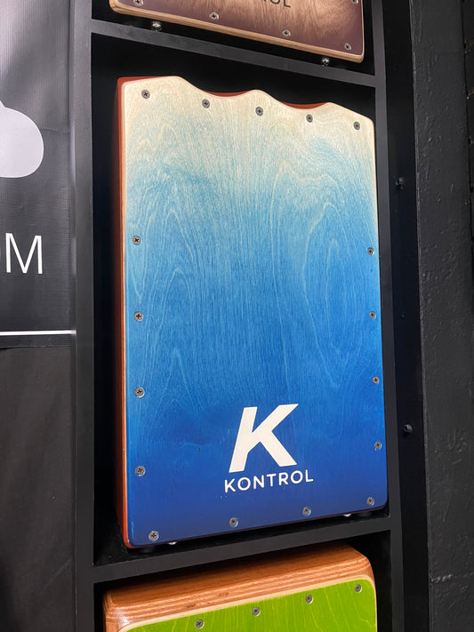 Kontrol - Handmade Prime Cajon Ocean Blue Fade