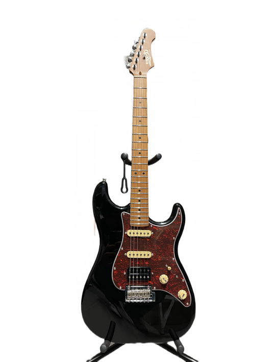Jet Guitars - JS-400 Black Electric Guitar