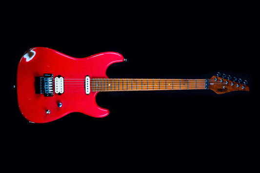 Jet Guitars - JS-850 FR Red Relic Electric Guitar
