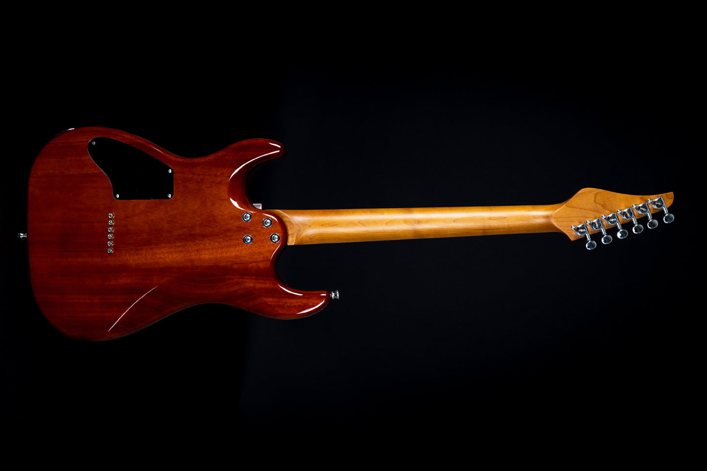 Jet Guitars - JS-1000 Quilted Transparent Blue (D&S)