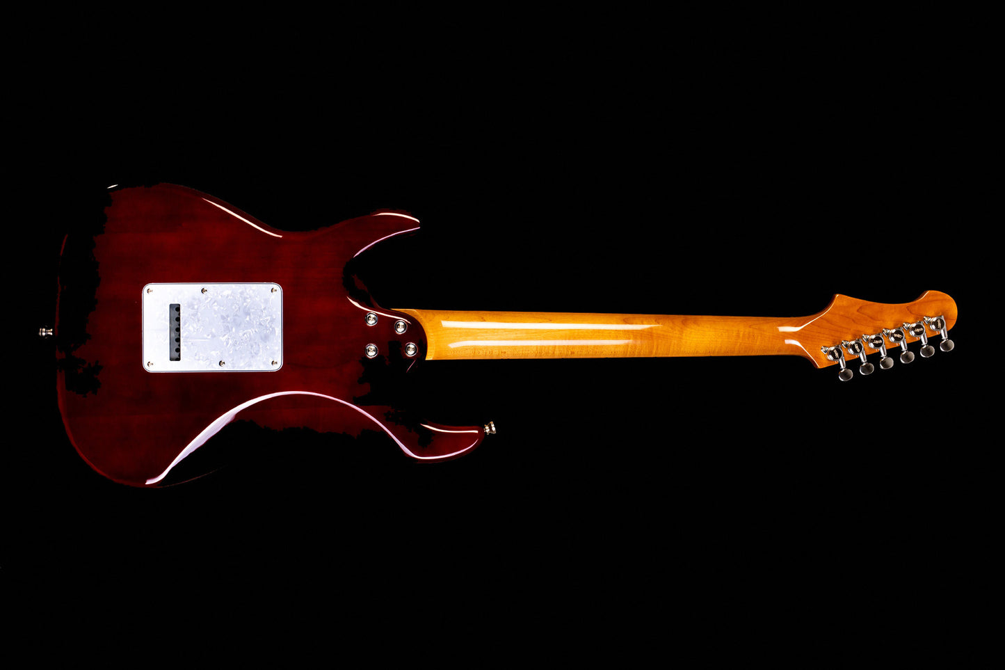 Jet Guitars - JS-450 Transparent Black Electric Guitar
